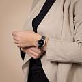 Rado Rado Centrix Automatic Diamonds R30231712 механические женские часы часы, крупный план черный циферблат