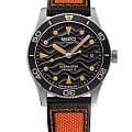 Mido Mido Ocean Star 39 M026.907.17.051.00  M0269071705100 механические мужские часы  черный циферблат, браслет тканевый — вид спереди