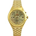 Orient Orient EM5A00QC (FEM5A00QC)  FEM5A00QC механические мужские часы желтый циферблат, браслет  — вид спереди