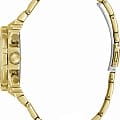 Guess Guess Sport Steel GW0552L2 кварцевые женские часы часы, крупный план золотой циферблат
