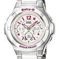 Casio Casio Baby-G BGA-120C-7B2  BGA-120C-7B2 кварцевые женские часы   циферблат, браслет пластик — вид спереди