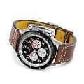 Breitling Breitling Super Avi B04 Chronograph GMT 46 Mosquito YB04451A1B1X1, aviator 8 швейцария мужские часы на браслете кожаный боковой вид
