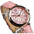 Casio Casio Sheen SHE-3034GL-4A, sheen япония женские часы на браслете кожа + текстиль боковой вид