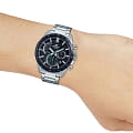 Casio Casio Edifice EFR-573DB-1AVUDF (EFR-573DB-1A), edifice япония мужские часы на браслете нержавеющая сталь боковой вид