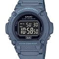 Casio Casio Collection W-219HC-2B  W-219HC-2B кварцевые мужские часы черный циферблат, браслет пластик — вид спереди