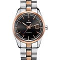 Rado Rado Hyperchrome Automatic R32087152 Automatic R32087152 механические женские часы черный циферблат, браслет сталь c pvd покрытием — вид спереди