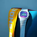 Casio Casio G-Shock DW-5600DN-7 электронные мужские часы часы крупный план цветной циферблата