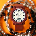 Casio Casio Baby-G BGA-310RP-4ADR (BGA-310RP-4A) кварцевые женские часы часы, крупный план  циферблат