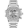 Guess Guess Sport Steel GW0552L1  GW0552L1 кварцевые женские часы серебристый циферблат, браслет нержавеющая сталь — вид спереди