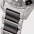 Jacques Lemans Jacques Lemans High Tech Ceramic 42-10A кварцевые мужские часы часы крупный план черный циферблата