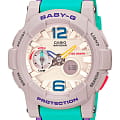 Casio Casio Baby-G BGA-180-3BDR  BGA-180-3BDR кварцевые женские часы  бежевый циферблат, браслет пластик — вид спереди