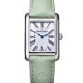 Maurice Lacroix Maurice Lacroix Fiaba Square FA1205-SS001-160-5  FA1205-SS001-160-5 кварцевые женские часы  белый циферблат, браслет кожаный — вид спереди