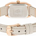 Anne Klein Anne Klein Leather 3968RGBH женские часы бежевый циферблат на запястье
