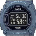Casio Casio Collection W-219HC-2B, collection япония мужские часы на браслете пластик боковой вид