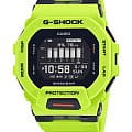 Casio Casio G-Shock GBD-200-9DR (GBD-200-9) G-SQUAD GBD-200-9 электронные мужские часы  черный циферблат, браслет пластик — вид спереди