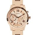 Guess Guess W1070L3  W1070L3 кварцевые женские часы розовый циферблат, браслет сталь с ip покрытием — вид спереди