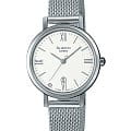 Casio Casio Sheen SHE-4540M-7AUDF  SHE-4540M-7A кварцевые женские часы белый циферблат, браслет нержавеющая сталь — вид спереди