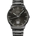 Mido Mido Commander Big Date M021.626.33.061.00  M0216263306100 механические мужские часы черный циферблат, браслет нержавеющая сталь — вид спереди
