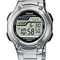 Casio Casio Illuminator W-212HD-1A  W-212HD-1A кварцевые мужские часы  циферблат, браслет нержавеющая сталь — вид спереди