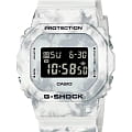 Casio Casio G-Shock DW-5600GC-7 DW-5600 DW-5600GC-7ER электронные мужские часы  черный циферблат, браслет пластик — вид спереди