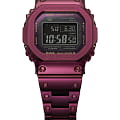 Casio Casio G-Shock GMW-B5000RD-4, g-shock япония мужские часы на браслете сталь с ip покрытием боковой вид