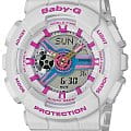 Casio Casio Baby-G BA-110NR-8A  BA-110NR-8A кварцевые женские часы   циферблат, браслет пластик — вид спереди