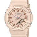Casio Casio G-Shock GMA-P2100M-4A  GMA-P2100M-4A электронные женские часы  бежевый циферблат, браслет пластик — вид спереди