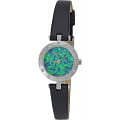 Romanson Romanson RL6A11QLW(BU)  RL6A11QLW(BU) кварцевые женские часы  голубой циферблат, браслет кожа + текстиль — вид спереди