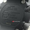 Casio Casio G-Shock GA-2000-1A2DR (GA-2000-1A2) электронные мужские часы часы крупный план черный циферблата