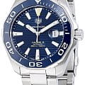 TAG Heuer TAG Heuer Aquaracer Calibre 5 Automatic WAY201B.BA0927 , наручные мужские часы фото под углом