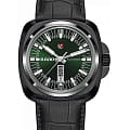 Rado Rado Hyperchrome R32171315 Automatic R32171315 механические мужские часы  зеленый циферблат, браслет кожаный — вид спереди
