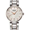 Mido Mido Baroncelli M022.207.22.031.11  M0222072203111 механические женские часы  циферблат, браслет нержавеющая сталь — вид спереди