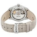 Mido Mido Belluna M024.207.16.036.00 механические женские часы часы, крупный план белый циферблат