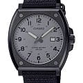 Casio Casio Collection MTP-E715C-8A  MTP-E715C-8A кварцевые мужские часы серый циферблат, браслет тканевый — вид спереди