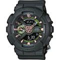 Casio Casio G-Shock GMA-S110CM-3A  GMA-S110CM-3A электронные женские часы  зеленый циферблат, браслет пластик — вид спереди
