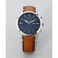 Fossil Fossil Carlie  FS5279,  сша мужские часы на браслете кожа + текстиль боковой вид