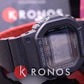 Casio Casio G-Shock DW-5600HRGRZ-1 g-shock японские мужские часы на браслете пластик боковой вид