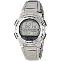 Casio Casio Illuminator W-756D-7A  W-756D-7A кварцевые мужские часы серый циферблат, браслет  — вид спереди