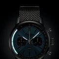 Breitling Breitling Top Time B01 Triumph AB01764A1C1A1 мужские часы голубой циферблат на запястье