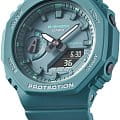 Casio Casio G-Shock GMA-S2100GA-3A женские часы синий циферблат на запястье