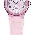 Casio Casio Collection MQ-24S-4BDF (MQ-24S-4B) кварцевые женские часы часы крупный план розовый циферблата