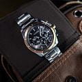 Citizen Citizen Chronograph AN8204-59H  — детали корпуса и нержавеющая сталь с ip-покрытием
