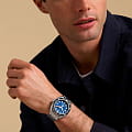 Fossil Fossil Breaker FS6064 мужские часы синий циферблат на запястье