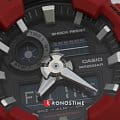 Casio Casio G-Shock GA-700-4ADR (GA-700-4A) мужские часы черный циферблат на запястье