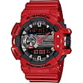 Casio Casio G-Shock GBA-400-4A G-SQUAD GBA-400-4A электронные мужские часы серый циферблат, браслет пластик — вид спереди