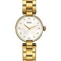 Rado Rado Coupole Classic Diamonds R22857923 Classic R22857923 кварцевые женские часы перламутровый циферблат, браслет нержавеющая сталь с pvd-покрытием — вид спереди