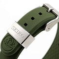 Seiko Seiko Prospex SRPF83K1 механические мужские часы часы крупный план зеленый циферблата