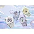 Casio Casio Baby-G BA-110FH-2ADR кварцевые женские часы часы, крупный план фиолетовый циферблат