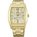 Orient Orient FPAC001C (FFPAC001C)  FFPAC001C механические мужские часы  шампань циферблат, браслет  — вид спереди
