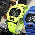 Casio GBD-200-9 наручные мужские часы застежка крупным планом